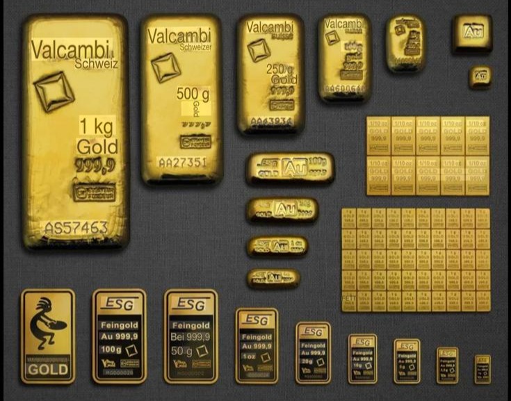 Valcambi Goldbarren-Kollektion